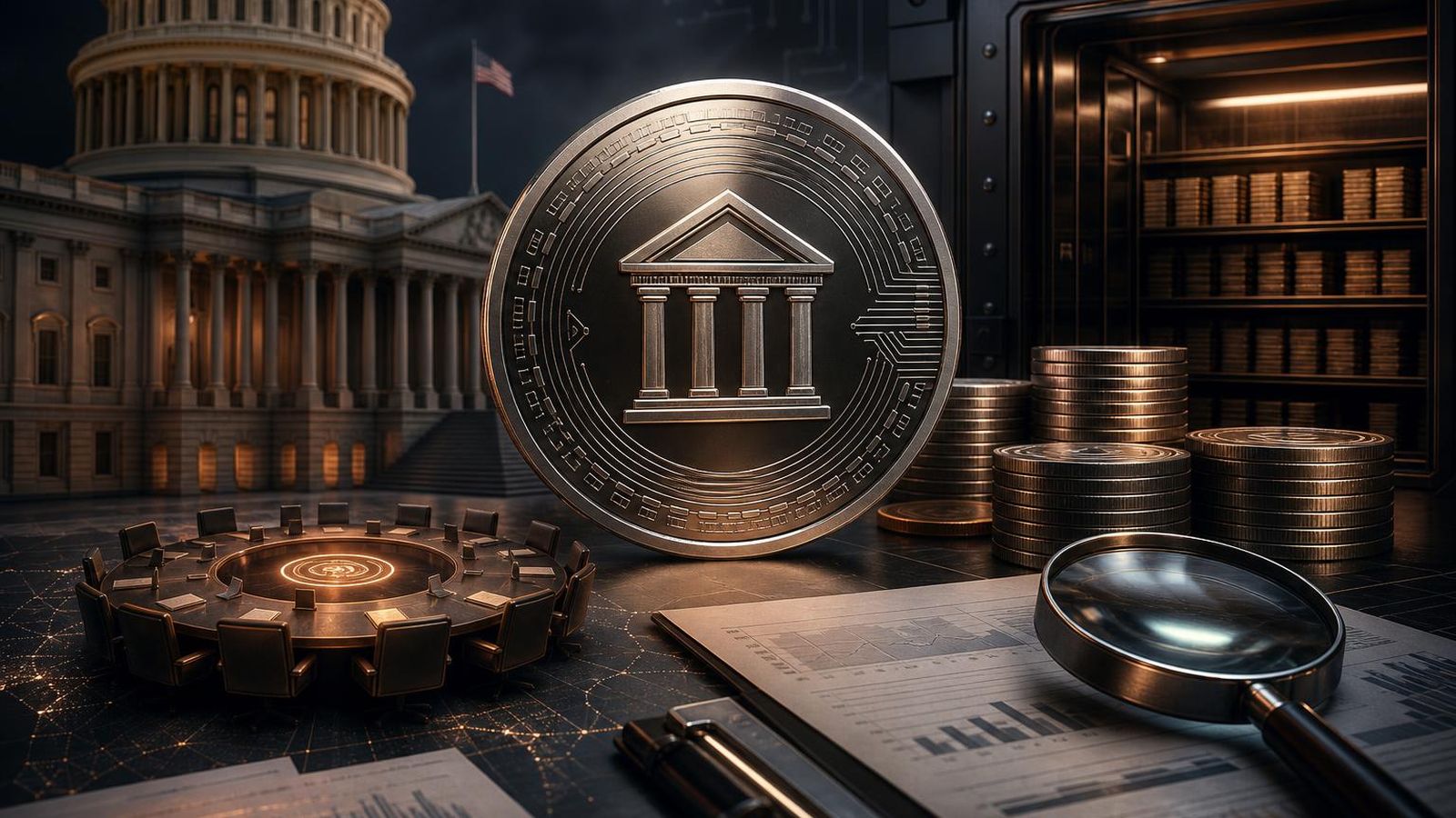 A politically connected DeFi stablecoin and its regulatory implications